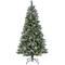 7.5ft. Pre-Lit Frosted Conconully Pine Artificial Christmas Tree, Warm White LED Lights